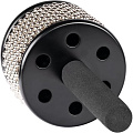 MEINL CA5BK-L  турбо-кабаса, размер большой, бусины и стержень сталь, ручка дерево в мягкой оправе