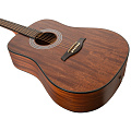 ROCKDALE Aurora D6 ALL-MAH Satin акустическая гитара, дредноут, копрус из махагони, цвет натуральный, сатиновое покрытие