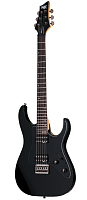 Schecter BANSHEE-6 SGR BLK Гитара электрическая, 6 струн, корпус липа, гриф клен, лады 22 Medium