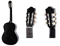 Yamaha C40 BL классическая гитара, цвет черный