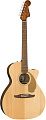 FENDER NEWPORTER PLAYER NATURAL WN электроакустическая гитара, цвет натуральный