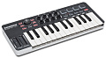 SAMSON Graphite M25 Mini  USB MIDI-клавиатура, 25 чувствительных к скорости нажатия клавиш, 4 триггерных пэда, назначаемые энкодеры и кнопки. Совместимость с iPad/PC/Mac. Вес 0,65 кг