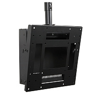 Peerless-AV DST995 Потолочное наклонное крепление для ЖК-дисплея (40"-95'') с боксом для медиаплеера. Размеры бокса 406х279х83 мм. VESA (до 400х400) расширение до VESA (до 800х400) с ACC-V800X (опция). Наклон 0°, 5°, 10°, 15°. Кабель-канал