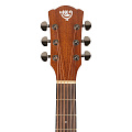 ROCKDALE Aurora D6 C ALL-MAH Satin акустическая гитара, дредноут с вырезом, копрус из махагони, цвет натуральный, сатиновое покрытие