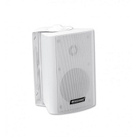 OMNITRONIC WP-4W PA Wall Speaker настенная акустическая система, 100 В /20 Вт, 101 дБ, 100 Гц - 20 кГц, 215x170x150 мм, 2.2 кг, цвет белый, ABS-пластик с металлической решеткой