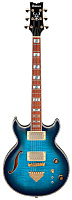 IBANEZ AR520HFM-LBB электрогитара, AR, корпус клен/окумея, цвет синий