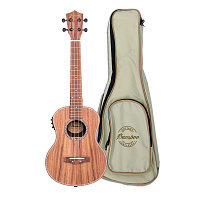 Bamboo BU-23 CCQ Koa Line укулеле тенор со звукоснимателем, коа, с чехлом, цвет натуральный