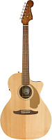 FENDER NEWPORTER PLAYER NATURAL WN электроакустическая гитара, цвет натуральный