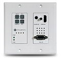 Atlona AT-HDVS-200-TX-WP 2 HDMI и 1 VGA Коммутатор на HDBaseT по витой паре до 100 м в виде стеновой панели