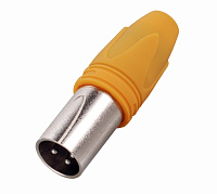 ROXTONE RX082M-WP Разъем XLR кабельный пыле- и влаго- защищенный (IP 65), папа, 3-контактный