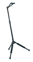 K&M 17680-000-55 black Memphis 10 стойка для гитар с фиксатором, складная