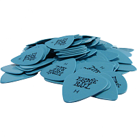 Ernie Ball 9126 медиатор, 0,94 мм, синий цвет, логотип Ernie Ball