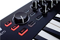 SAMSON Graphite M25 Mini  USB MIDI-клавиатура, 25 чувствительных к скорости нажатия клавиш, 4 триггерных пэда, назначаемые энкодеры и кнопки. Совместимость с iPad/PC/Mac. Вес 0,65 кг