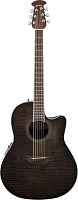 OVATION CS24P-TBBY Celebrity Standard Plus Mid Cutaway Trans Black Flame Maple электроакустическая гитара