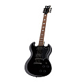 DEAN GSX CBK  электрогитара, серия Gran Sport, 22 лада, 24 3/4", HH, 2V+2T, цвет черный