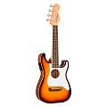 FENDER (V) Fullerton Strat Uke Sunburst укулеле, цвет санберст