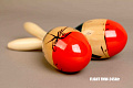 FLIGHT FMW-245Afr Маракасы "Африка" В комплекте: маракасы - 1 пара Размер: 24,5х7см Состав: дерево
