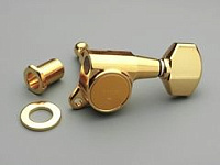 Gotoh SG381-07-G-(L3+R3)  колки 3+3, gold; schaller style