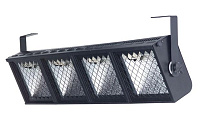 IMLIGHT HTL FLOODLIGHT FL-4А 4-секционный софитный светильник, асимметричный, для использования со стеклянным светофильтром. Тип лампы R7s  400/500 Вт 117,6 мм (рекомендуемая лампа OSRAM 230V/400W R7s 64702 eco, приобретается отдельно)
