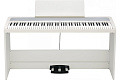 KORG B2SP WH цифровое пианино, взвешенная клавиатура, 12 тембров, педаль, адаптер питания в комплекте, цвет белый