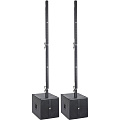 K-ARRAY KR202 II  Активный звуковой комплект: 1 KS2I + 1 KS2PI + 4 KK102I, черный цвет 