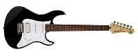 YAMAHA PACIFICA 012 BLACK  6-струнная электрогитара, цвет черный