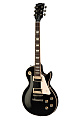 GIBSON Les Paul Classic Ebony электрогитара, цвет черный, в комплекте кейс