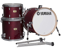 Yamaha SBP8F3 CRR ударная установка из трех барабанов, цвет Cranberry Red, без стоек