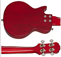 EPIPHONE LES PAUL AC/EL UKULELE HERITAGE CHERRY SUNBURST электро-акустическое укулеле, цвет вишнёвый санбёрст