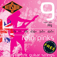ROTOSOUND R9 STRINGS NICKEL SUPER LIGHT струны для электрогитары, никелевое покрытие, 9-42