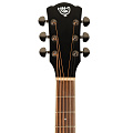 ROCKDALE Aurora D6 C BK Gloss акустическая гитара, дредноут с вырезом, цвет черный, глянцевое покрытие