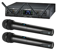 Audio-Technica ATW1322  радиосистема с двумя ручными передатчиками, 8 каналов, 2.4 MHz