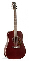 NORMAN 21024+Кейс Protege B18 Burgundy акустическая гитара