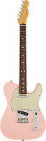 FENDER AM PRO II TELE RW SHP электрогитара, цвет розовый, кейс в комплекте