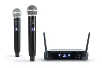 AuraSonics DUET 20S1 радиосистема с двумя ручными передатчиками, фиксированные частоты A - 663.5 МГц, B - 682,2 МГц