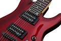 Schecter SGR C-7 MRED Гитара электрическая, 7 струн, корпус липа, гриф клен, лады 24 Medium