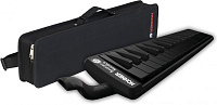 HOHNER Superforce 37  духовая мелодика, 37 клавиш, медные язычки, пластиковый корпус, цвет черный с черными клавишами f-f'' (C94331)