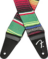 FENDER 2 SERAPE STRAP GRN MULTI ремень гитарный
