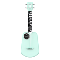 POPUMUSIC Populele 2(M1) Smart Ukulele Carbon Fiber Edition Cyan Blue "Умная" укулеле, материал - композитный карбон, цвет голубой