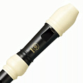 YAMAHA YRS-31 in C блокфлейта сопрано, немецкая система, цвет коричневый , корпус ABS