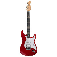ROCKDALE Stars HSS Red Metallic электрогитара, цвет красный металлик
