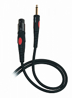 Die Hard DH200LU5 Кабель микрофонный моноджек 6.3 мм - XLR3-мама, бескислородная медь, длина 5 метров, цвет черный