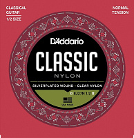 D'ADDARIO EJ27N 1/2 струны для классической гитары 1/2, Silver, Normal Tension