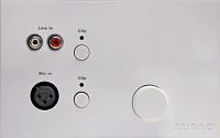 Audac WP523/W Встраиваемый настенный микшер для акустической системы Audac LX523