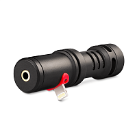 RODE VideoMic ME-L Компактный кардиоидный микрофон для iOS устройств и смартофонов iPhone® or iPad® (with Lightning conne). 3.5mm выход для наушников