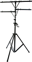 ONSTAGE LS7805QIK световая стойка с лебедкой, Т-образная форма + 2 боковых перекладины с восемью точками подвеса