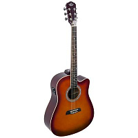 Oscar Schmidt OD50CETS электроакустическая гитара Tobacco Sunburst