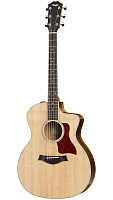 TAYLOR 214ce-K DLX 200 Series Deluxe гитара электроакустическая, форма корпуса Grand Auditorium, кейс