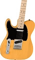 FENDER SQUIER Affinity Telecaster Left-Handed MN BTB левосторонняя электрогитара, цвет желтый