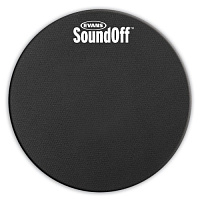 EVANS SO-14 Sound Off накладка на том и малый 14"